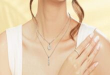 kalung emas putih wanita terbaru